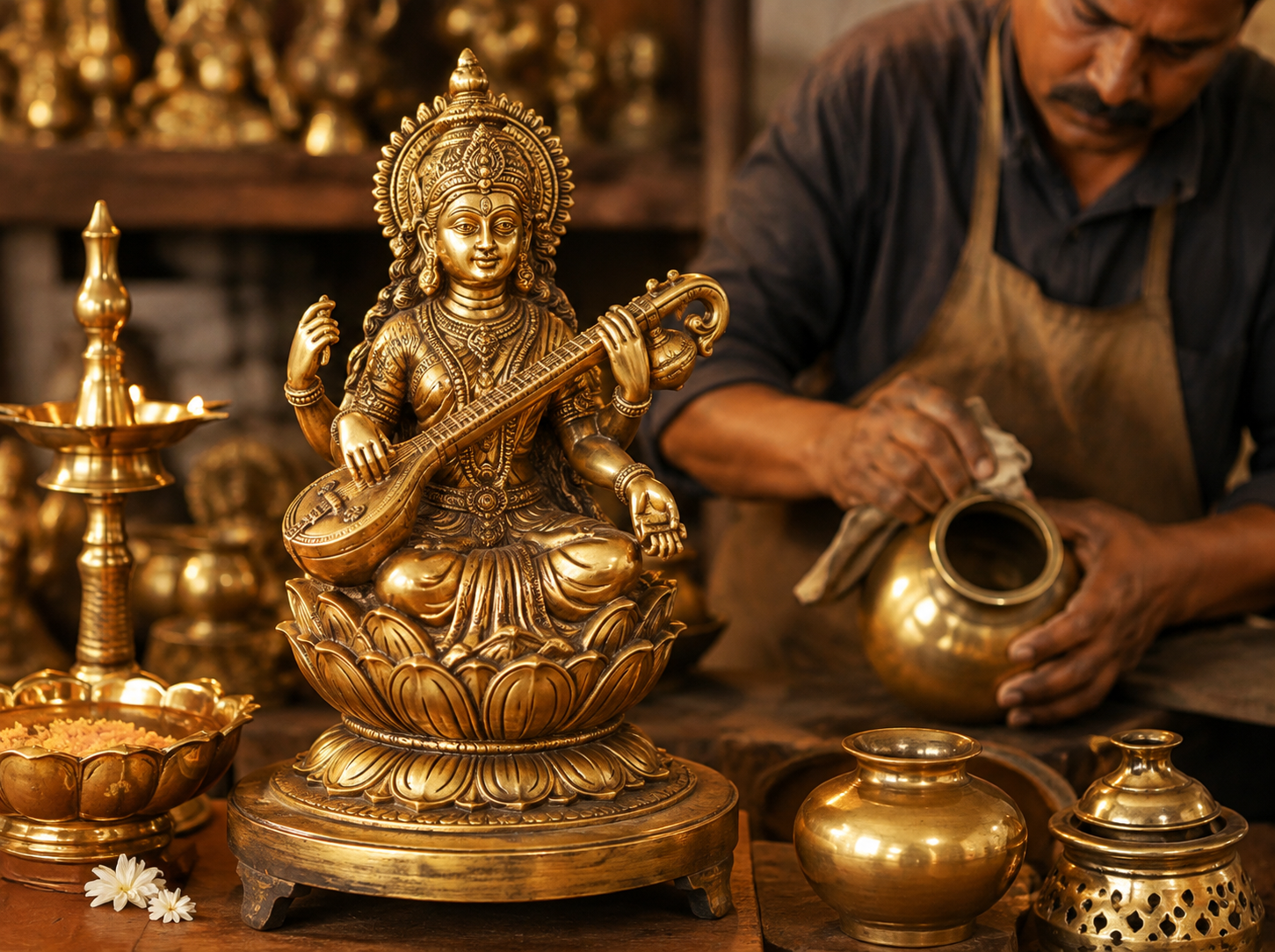The Timeless Beauty of Handcrafted Brass Art