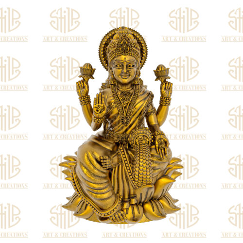Lotus With Suvarna Laxmi