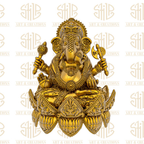 Flowers Shape Ganesh