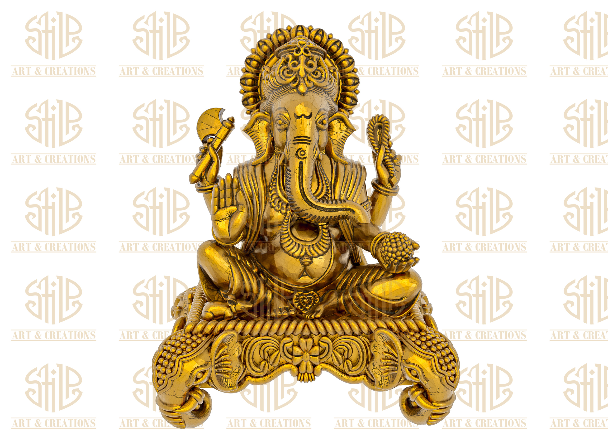 Elephant Base Ganesh