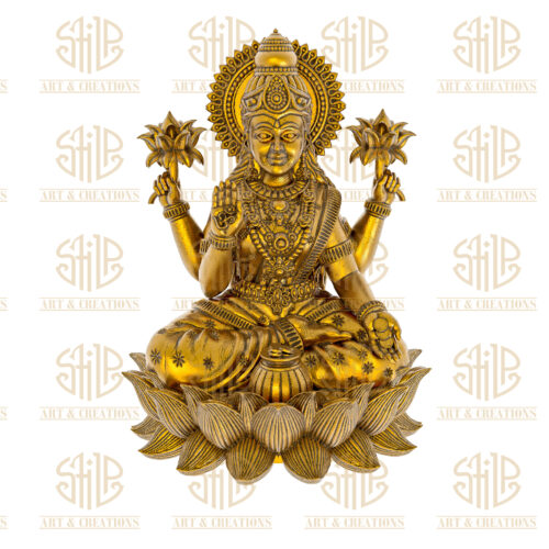 Lotus With Laxmi