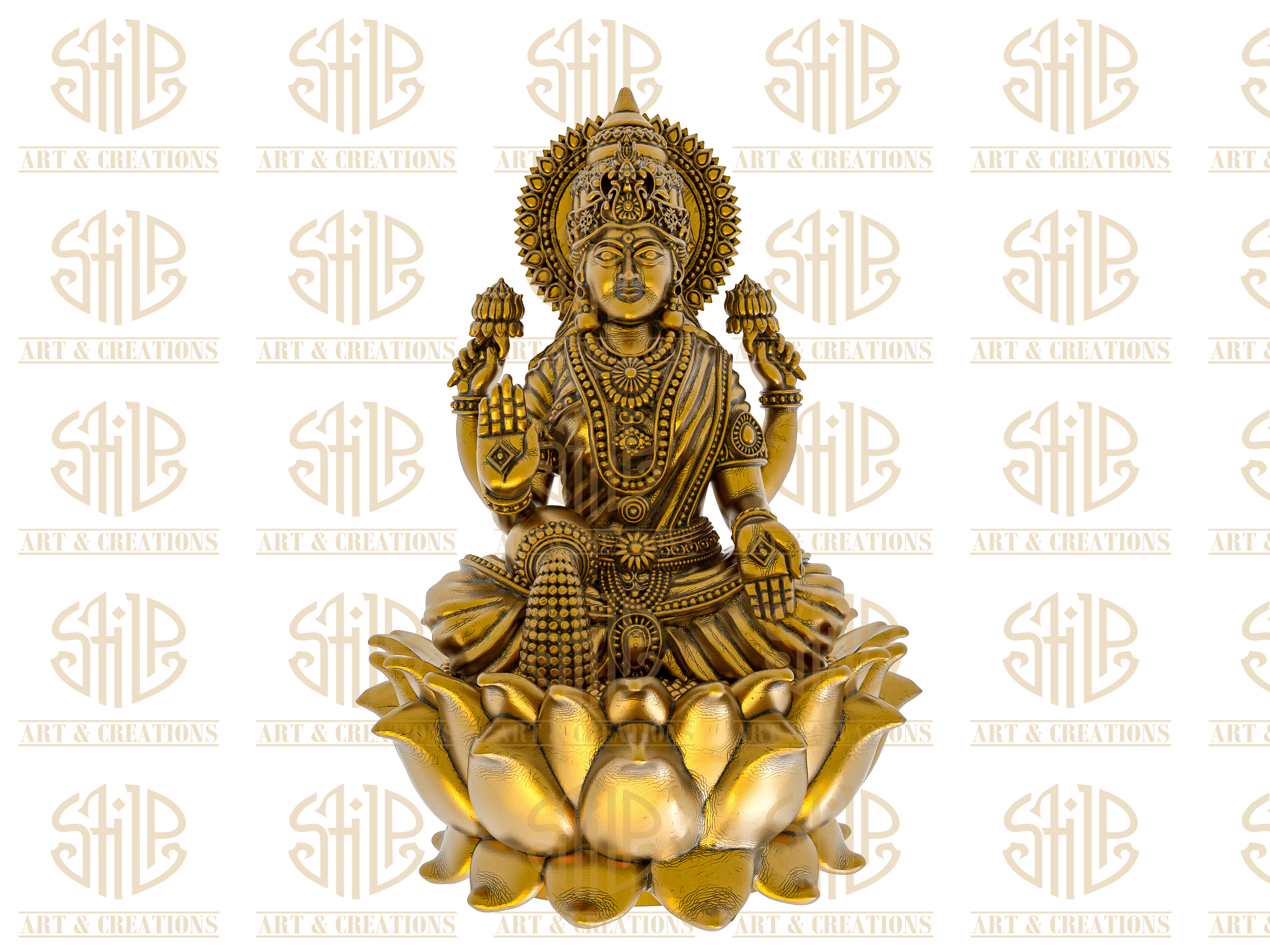 Heavy Lotus With Laxmi