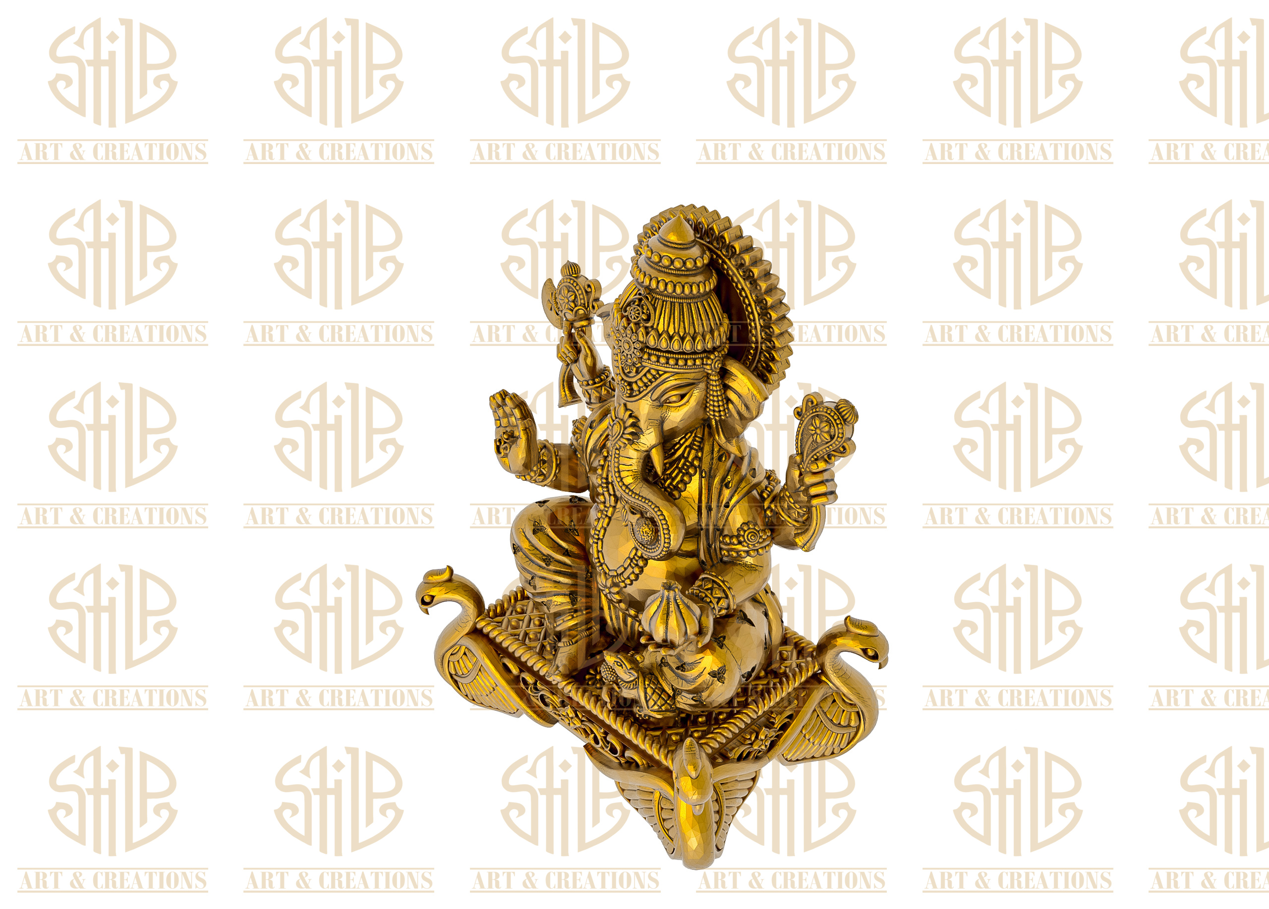 Swan Base Ganesh - Image 2