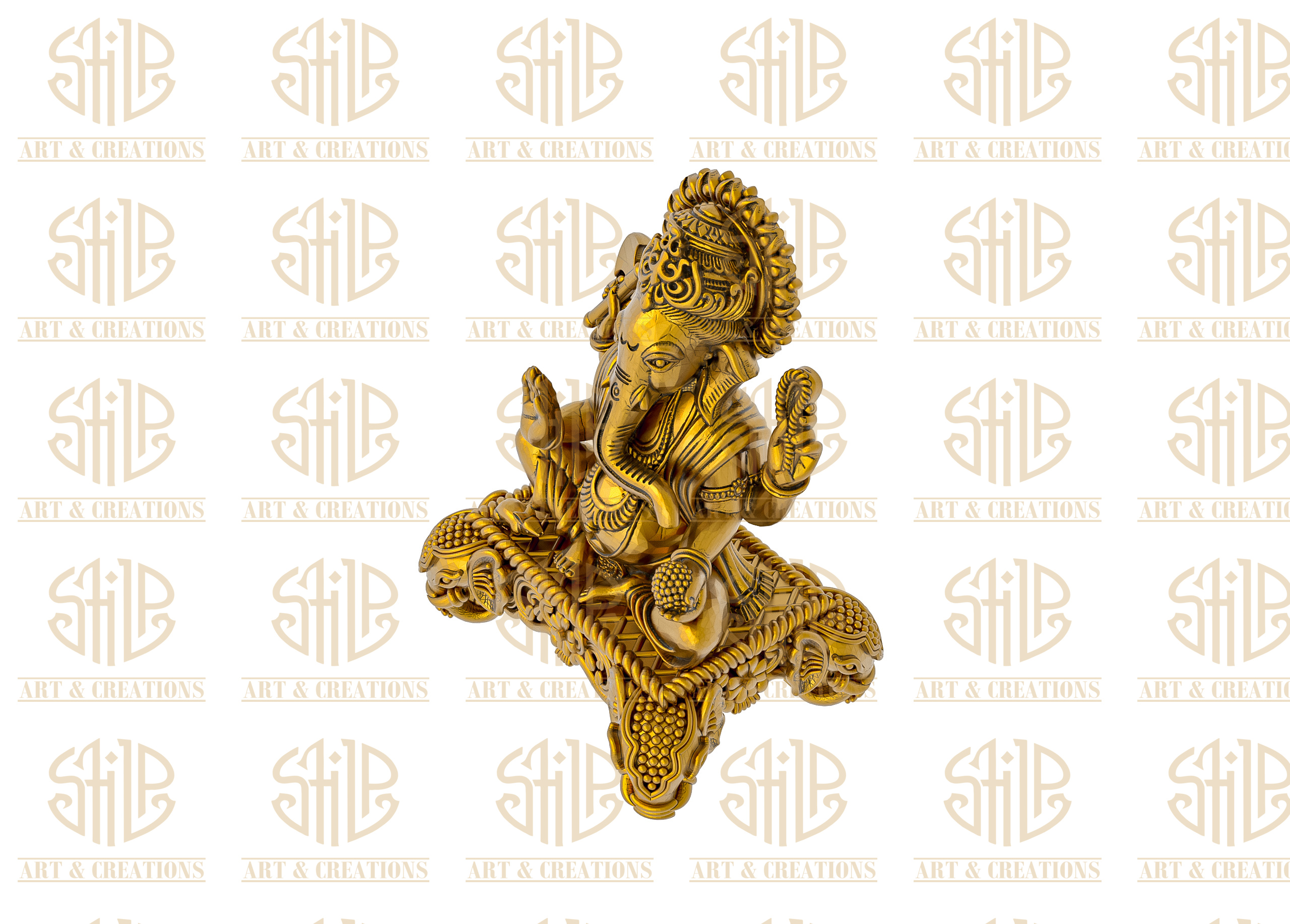 Elephant Base Ganesh - Image 2