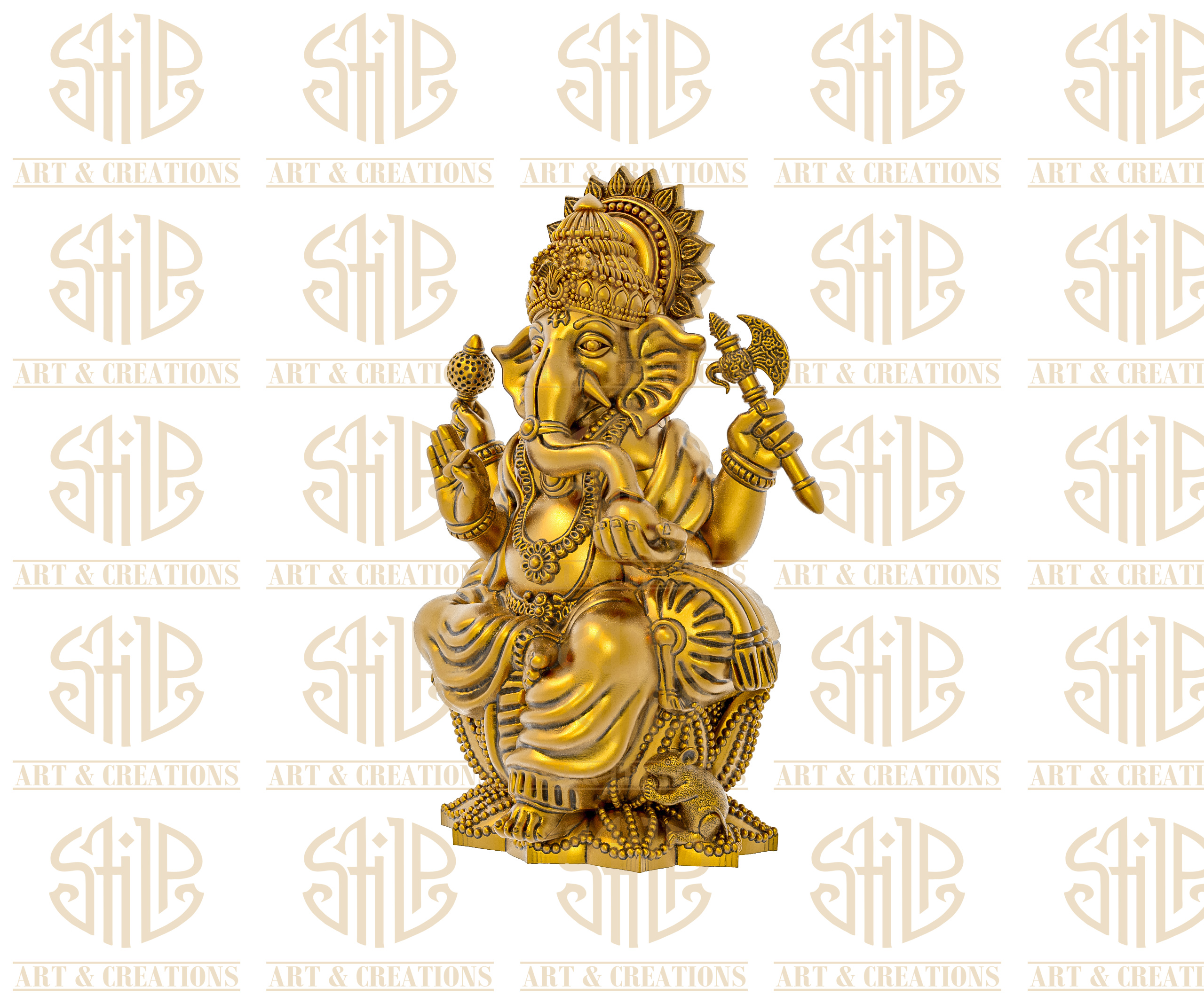 Money Pot With Ganesh - Image 2