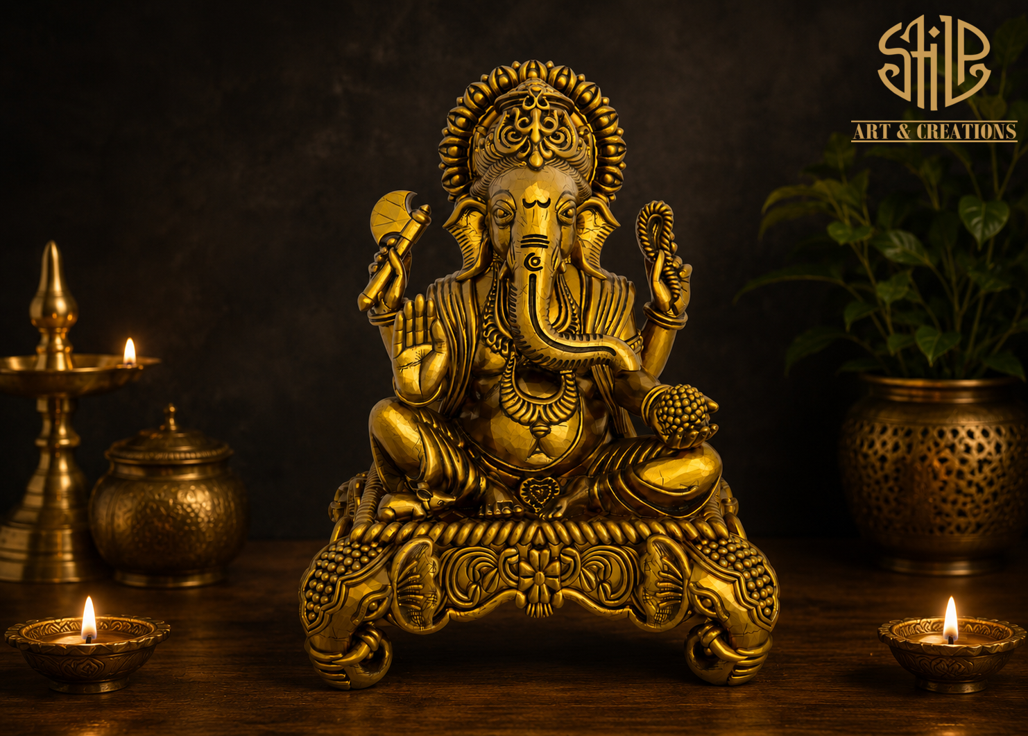 Elephant Base Ganesh - Image 5