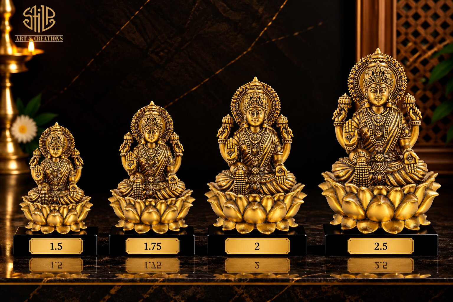 Heavy Lotus With Laxmi - Image 4