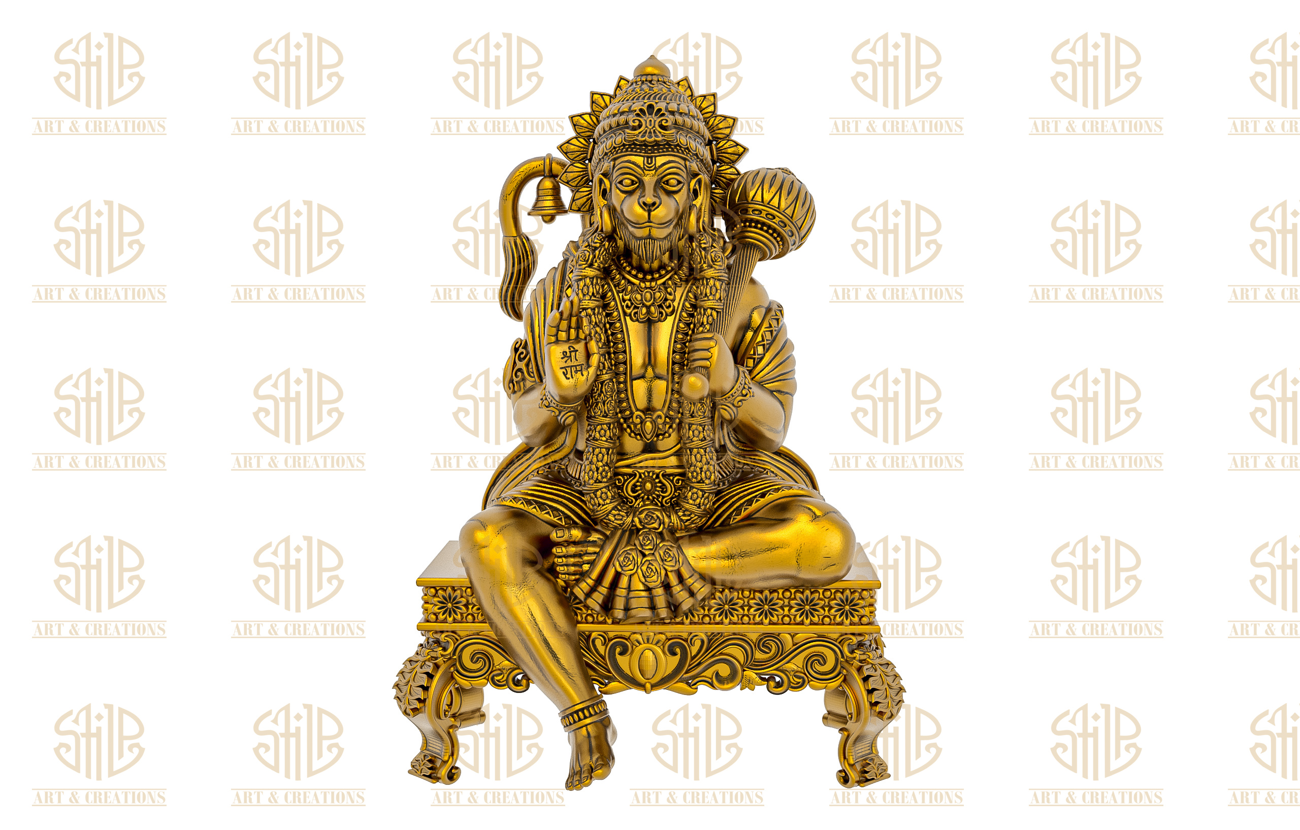 Bajot With Hanuman