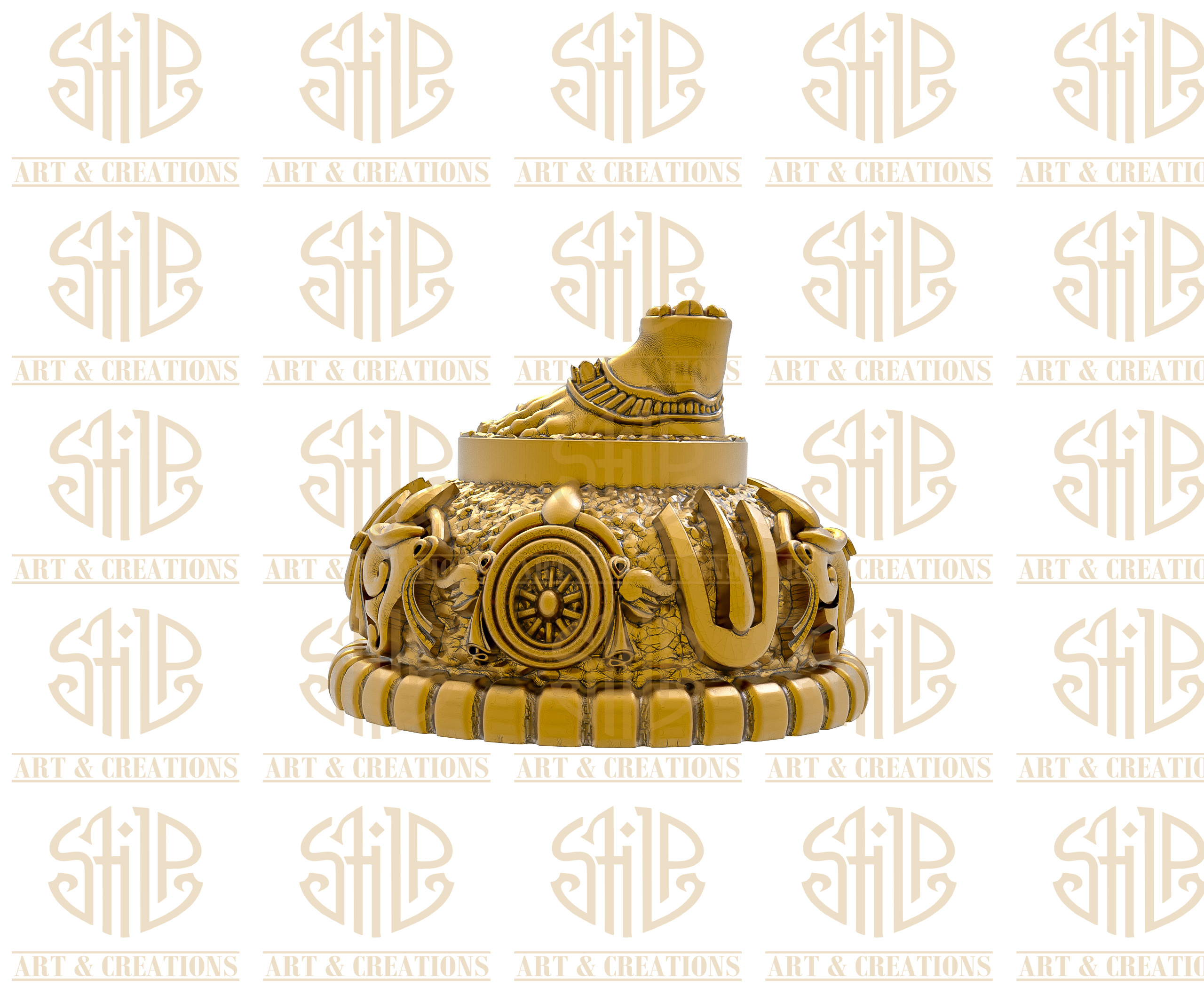Tirupati Balaji Charan Paduka - Image 2