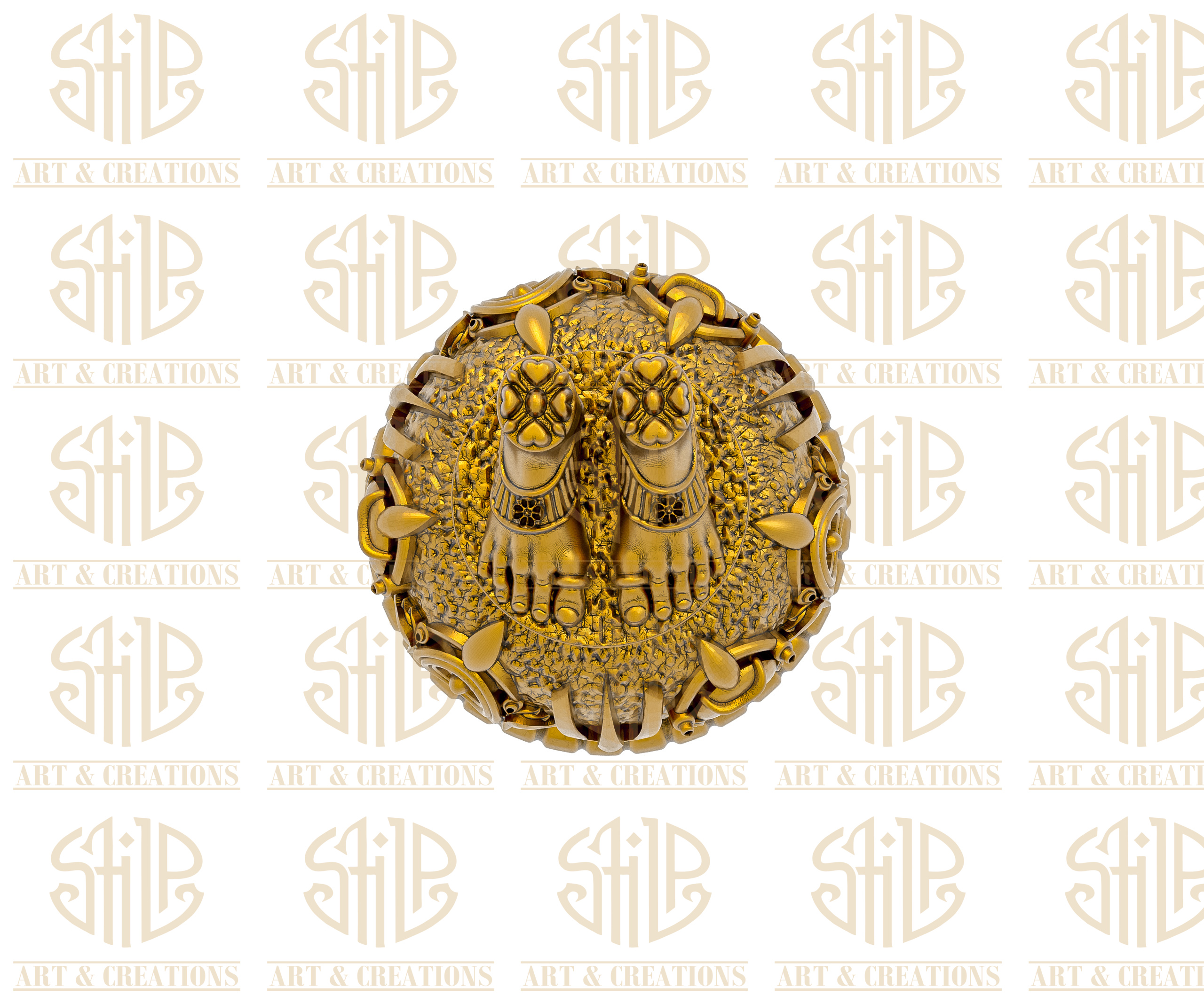 Tirupati Balaji Charan Paduka - Image 3