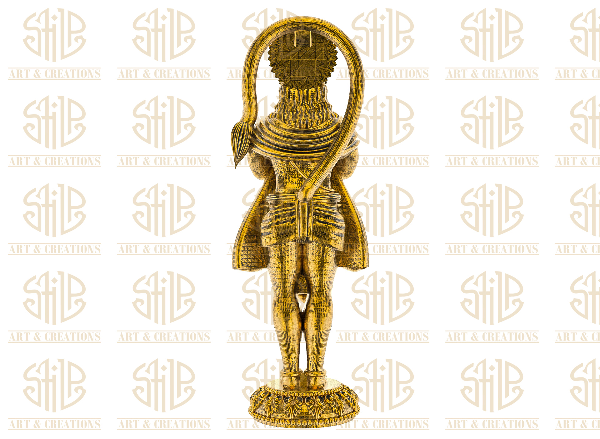 Hanuman With Stand - Image 4